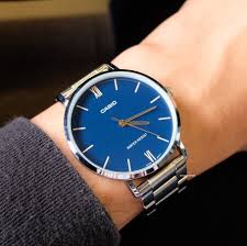 Reloj MTP-VT01D-2B Hombre Analogo Metal