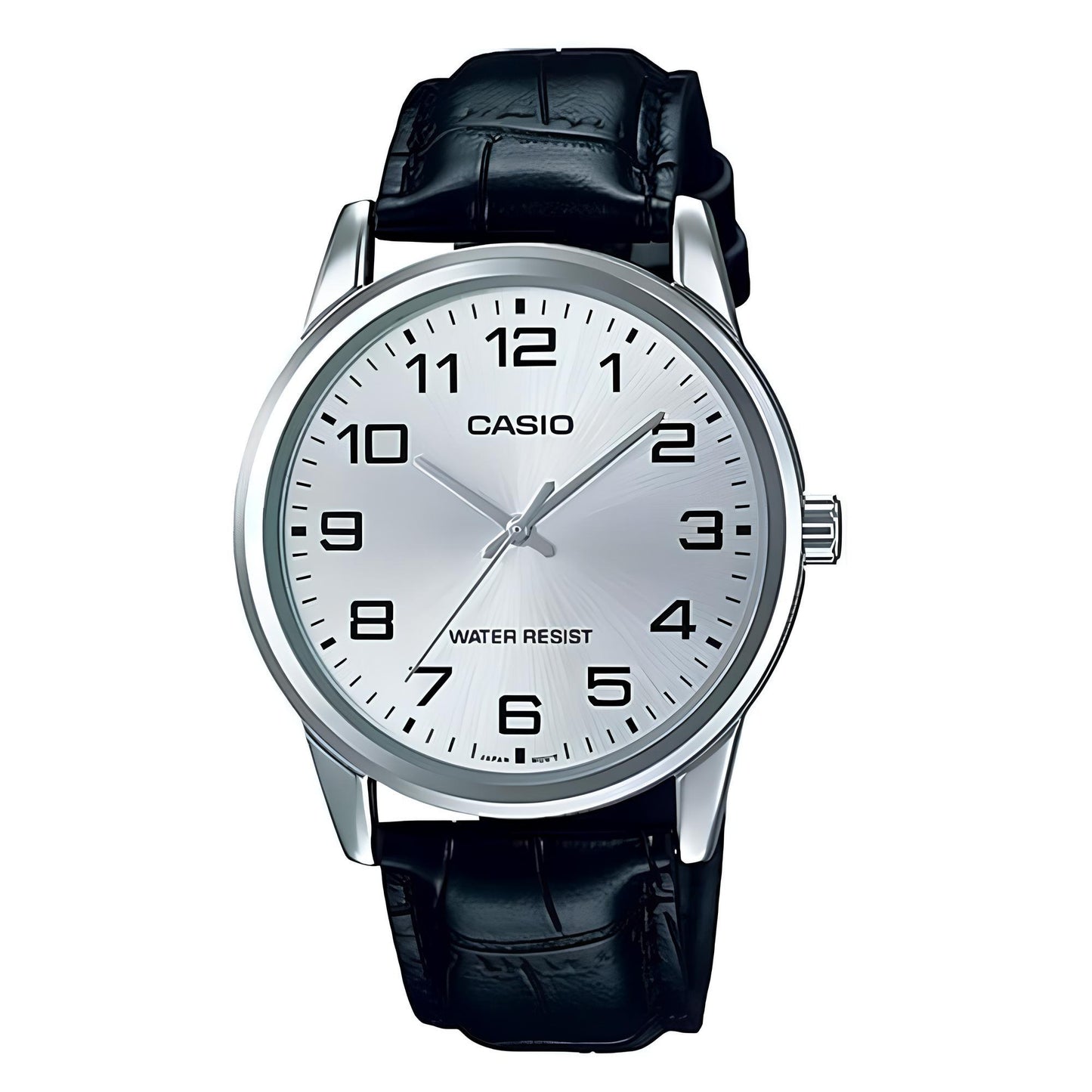 Reloj Mtp-V001l-7b Hombre Analogo Cuero