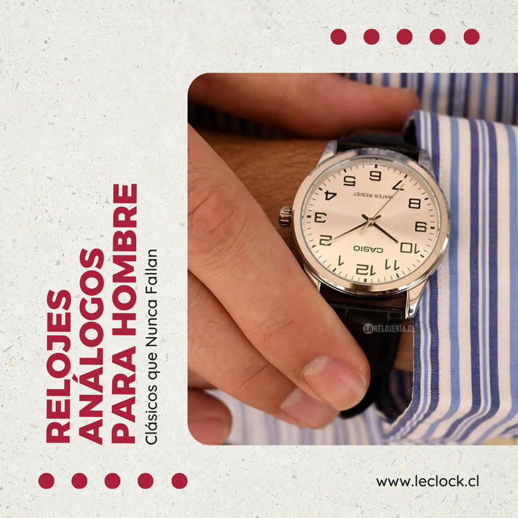 Relojes Análogos para Hombre: Clásicos que Nunca Fallan