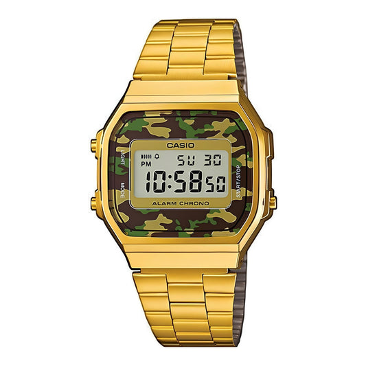 Reloj A-168wegc-3 Vintage Digital Metal
