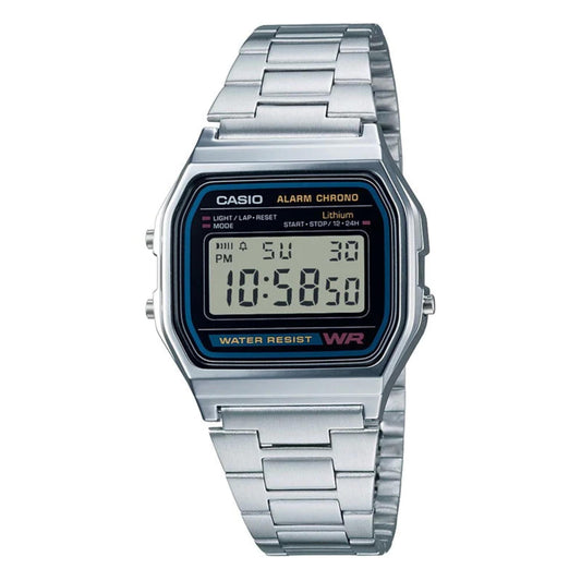 Reloj A158WA-1DF Unisex Digital Metal