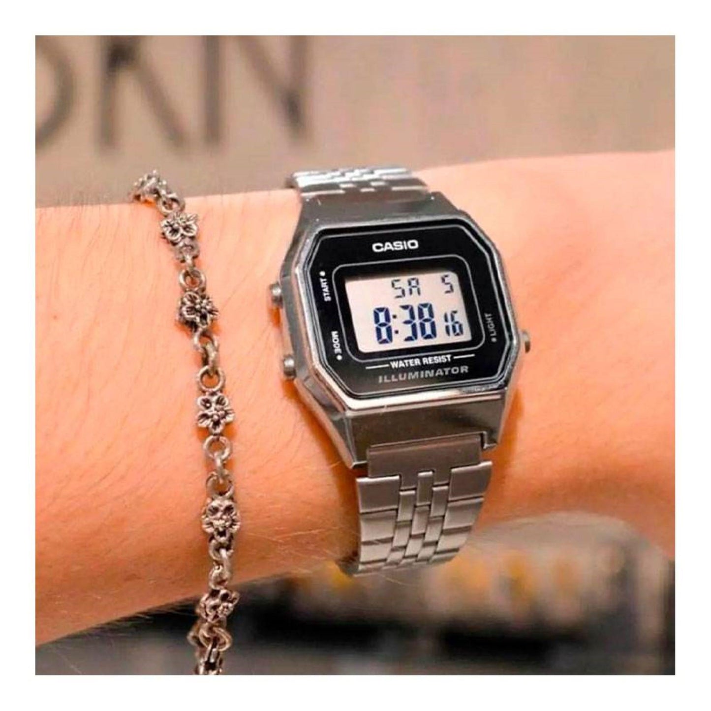 Reloj La-680wa-1 Vintage Digital Metal