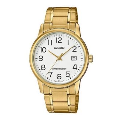 Reloj Mtp-V002g-7b2 Hombre Analogo Metal